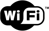 WiFi Logo Black and White