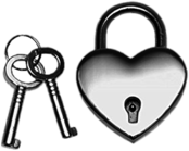 Heart Shaped Lock and Keys