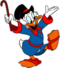 DuckTales Scrooge McDuck Dancing