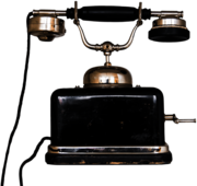 Black Vintage Telephone