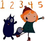 Peg + Cat Counting To Five