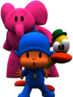 Pocoyo, Elly and Pato