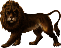 Victorian Vintage Lion