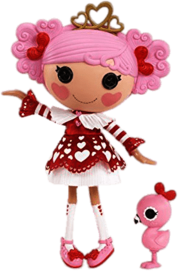 Lalaloopsy Queenie Red Heart