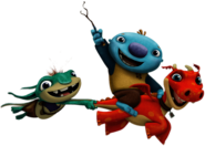Wallykazam Characters Playing