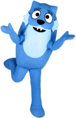 Yo Gabba Gabba Toodee One Leg Up