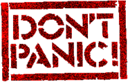 Don't Panic Stamp