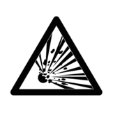 Danger - Explosive! (B&W)