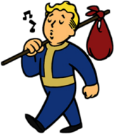 Vault Boy Walking