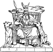 Odin on Throne