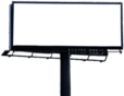 Empty Roadside Billboard