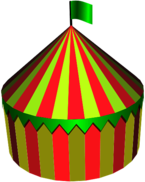 Circus Tent 3D