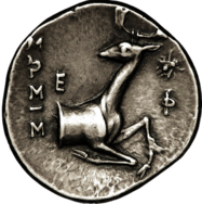 Artemis Coin with Depiction of Deer