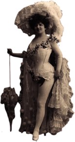 Victorian Burlesque Dancer