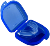 Anti Snoring Mouthpiece In Blue Container