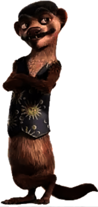 Ice Age character Neil deBuck Weasel