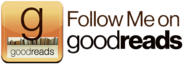 Follow Me on GoodReads logo landscape