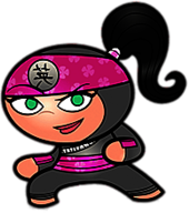 Chop Chop Character Jo ready to fight