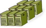 Servers Clipart