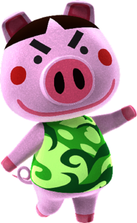 Animal Crossing character Truffles