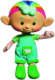 Cloudbabies Baba Green Doll Waving