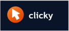 Clicky logo banner