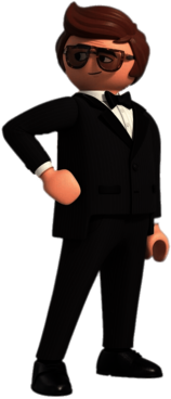 Playmobil Movie Character Rex Dasher the Secret Agent