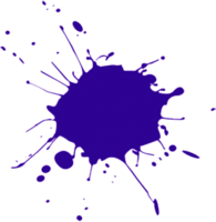 Purple Paintball Splatter