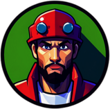 Sinclair, Dark Horse Comics Character - Circle App Icon | Fan Art