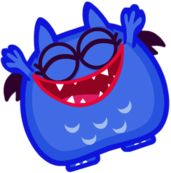 Twaddle the Waddling Floffle Arms In the Air