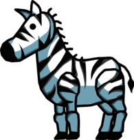 Scribblenauts Zebra