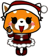 Retsuko In Christmas Outfit