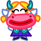 Betty the Yodeling MooMoo Smiling