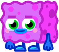 Bentley the Supah Loofah Turned Sideways