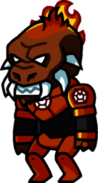 Scribblenauts Larfleeze the Orange Lantern