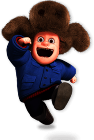 Boonie Bears Little Vick With Fur Hat