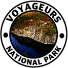 Voyageurs National Park Round Sticker