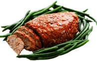 Turkey Meatloaf With Beans