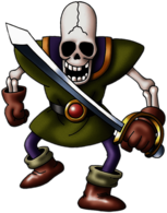 Dragon Quest (Dragon Warrior) character Skeleton