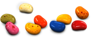 Scattered Jellybeans