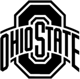 Ohio State Buckeyes Logo Black and White