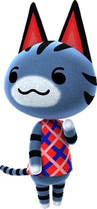 Animal Crossing character Lolly