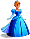 Cinderella, Fairytale Character - Circle App Icon | Fan Art