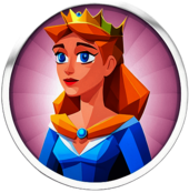 Sleeping Beauty, Fairytale Character - Circle App Icon | Fan Art