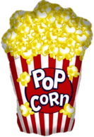 Popcorn Shaped Balloon