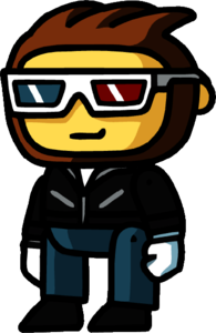 Scribblenauts Flux With 3D Glasses