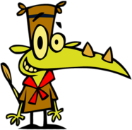 Camp Lazlo Character Clam Grinning