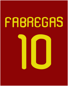 Adidas España Fabregas 10