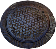 Rusty Manhole Cover