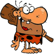 Caveman Holding A Club